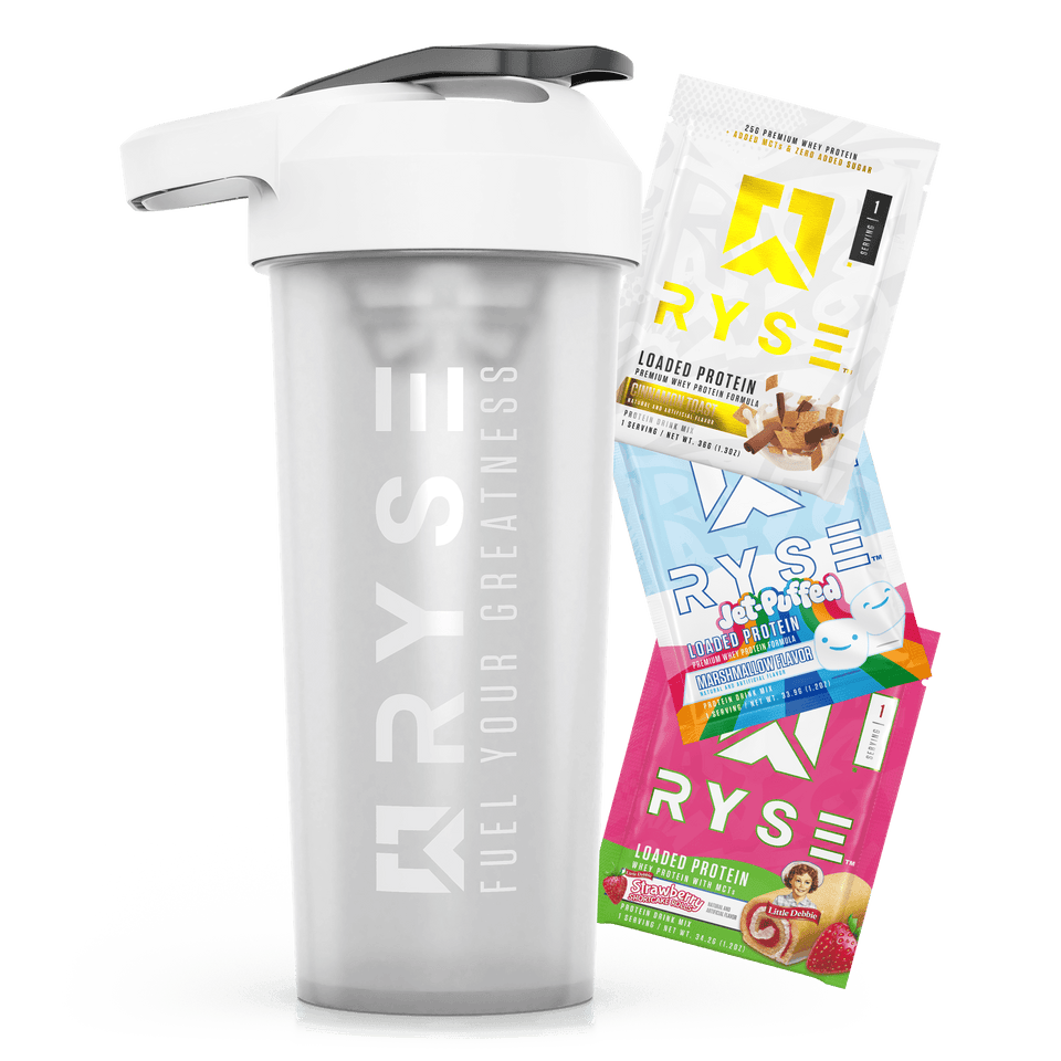 Loaded Protein Samples Variety Pack + Free SportShaker G8
